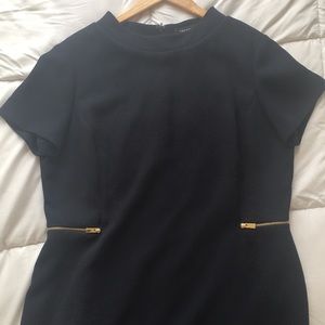 Tahari ASL Navy Dress